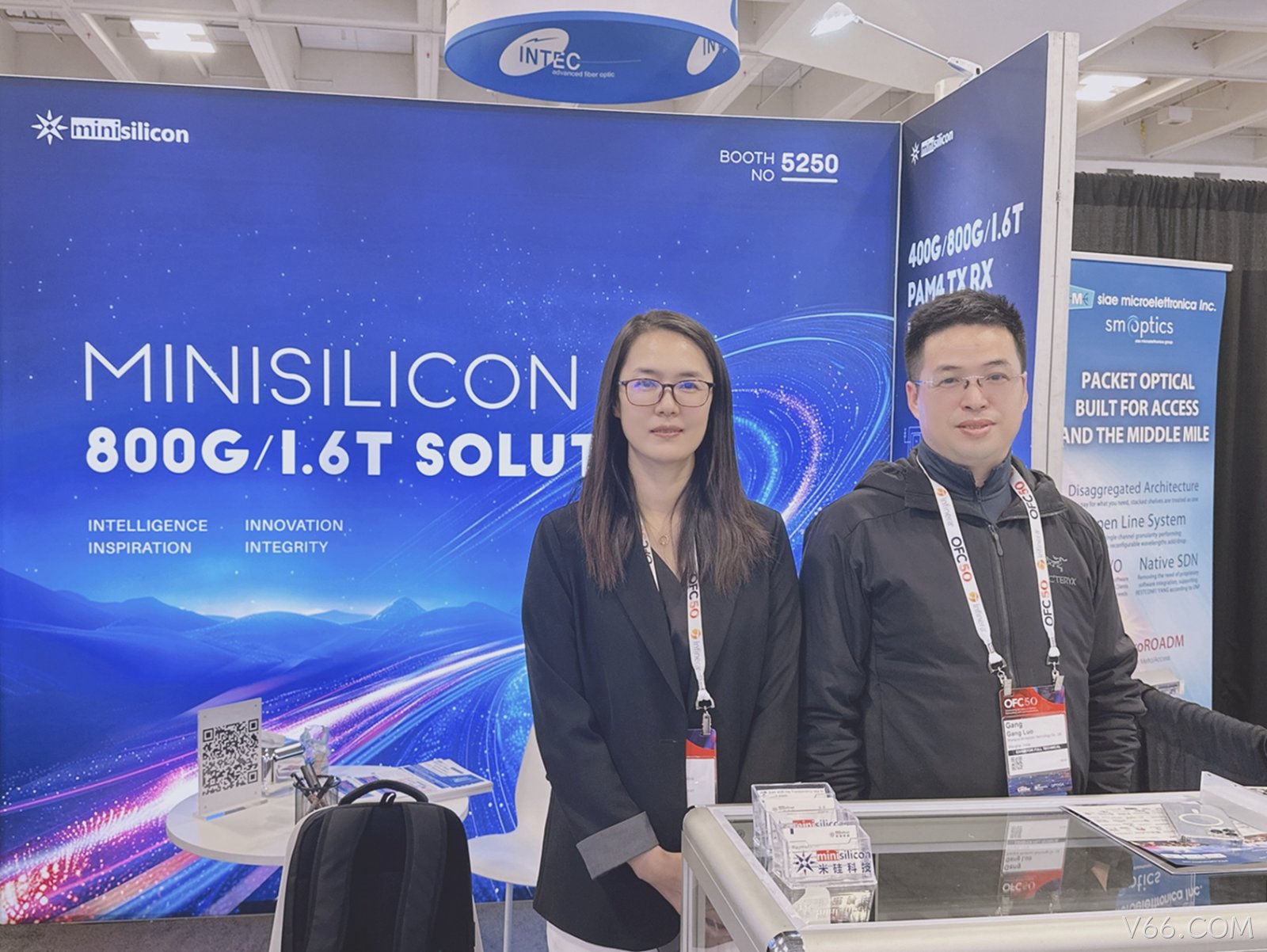 OFC2025专访V66.COM科技：以低功耗芯片撬动400G+光模块市场